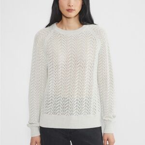 Aritzia Wilfred Arbor Sweater in Light Birch Size XL